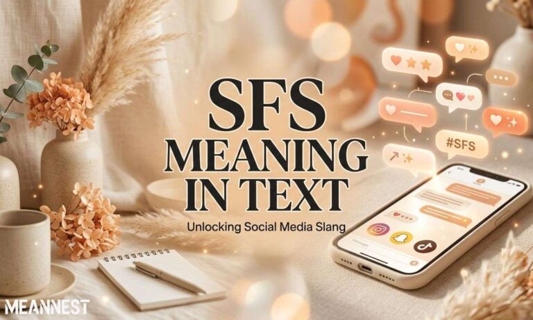 SFS Meaning in Text: Popular Slang Meaning 2026