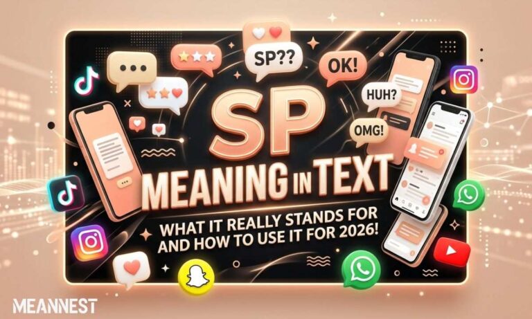SP Meaning in Text: Real Meaning & Use 2026 