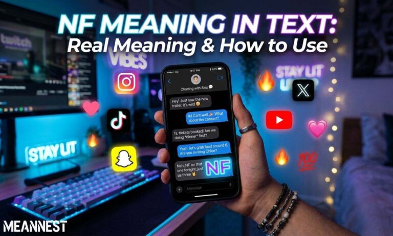 NF Meaning in Text: Real Meaning & How to Use