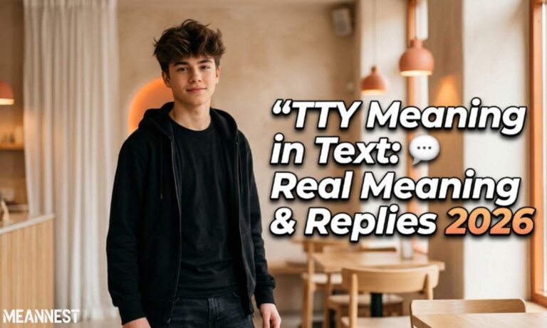 TTY Meaning in Text: Real Meaning & Replies 2026 