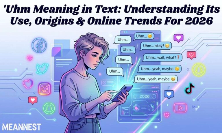 Uhm Meaning in Text: Use, Origins & Trends 2026